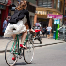 Bicicleta hacia ciudades sostenibles